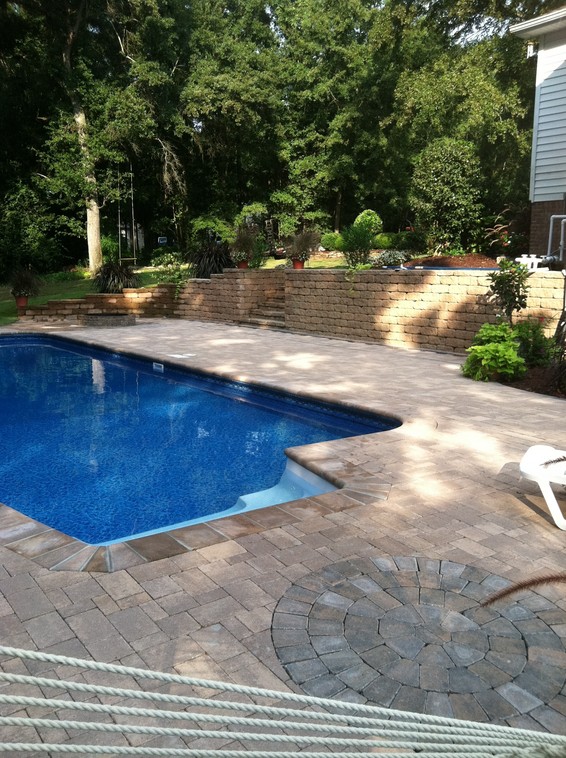 Lawn Care, Eastern Carolina Lawn Care Greenville, NC Pool Project